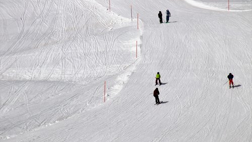 the alps  zermatt  winter