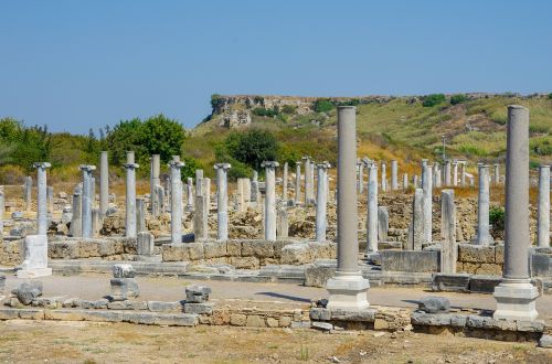the ancient city of perga perge ancient