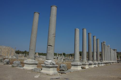 the ancient city of perga perge ancient