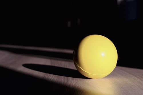 the ball sphere yellow
