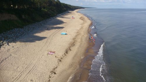 the baltic sea beach landscape