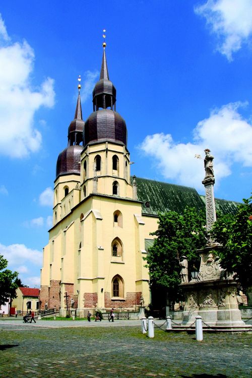 the basilica of st nicholas trnava