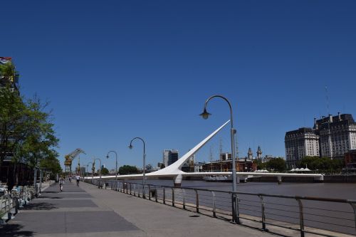 the bridge of the woman buenos aires puerto madero