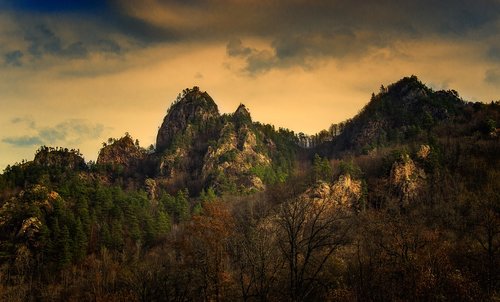 the caucasus  adygea  mountains