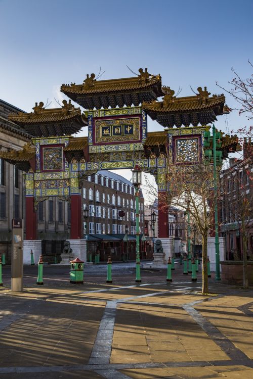 The Chinatown Arch On Nelson Street