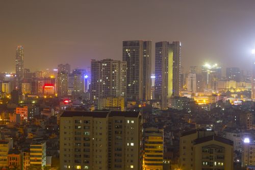 the city hanoi vietnam