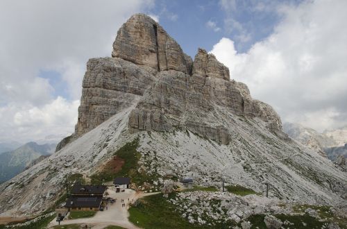 the dolomites mountains landscape
