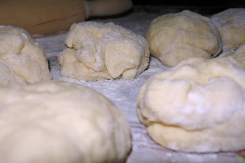 the dough food paste products