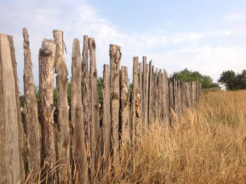 the fence fencing wooden