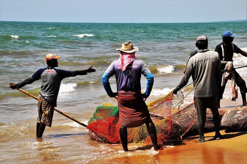 the fishermen  network  rope