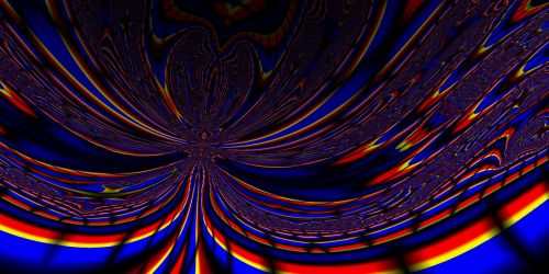 the fourth dimension fractal abstract