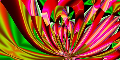the fourth dimension fractal abstract
