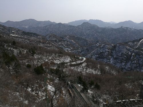 the great wall winter snow