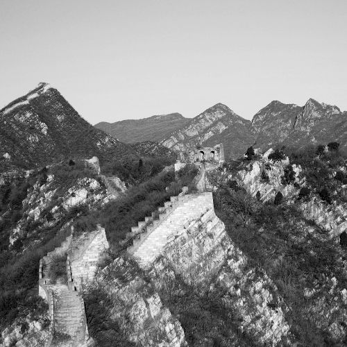 the great wall beijing the scenery