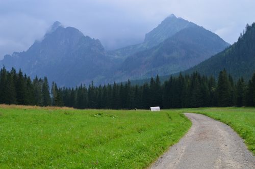 the high tatras mountains tatry