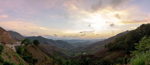 the hill  mountain  sky