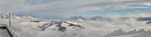 the hohe salve panorama alps