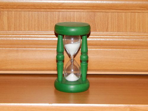 the hourglass time clock