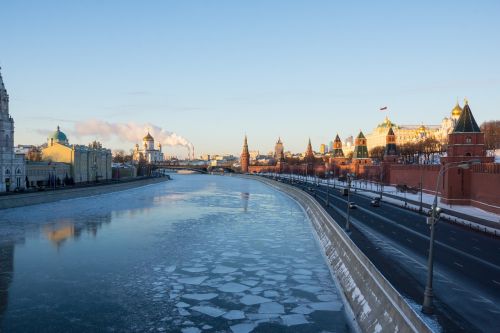 the kremlin river winter