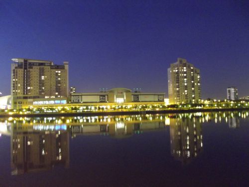 The Lowry Outlet Mall @ Night