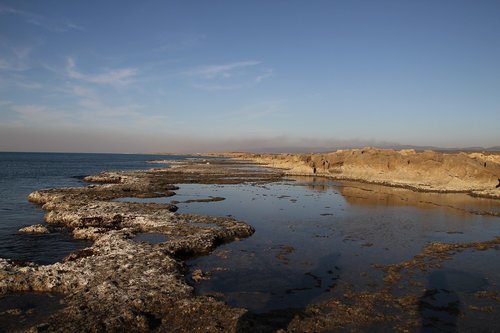 the mediterranean sea  israel  reefs