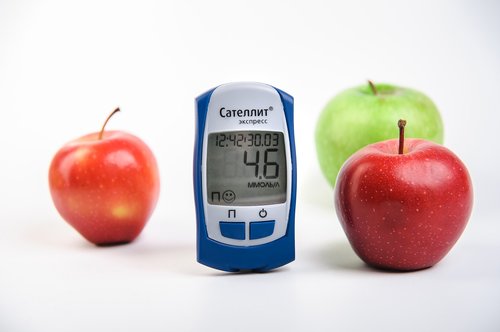 the meter  red apple  diabetes