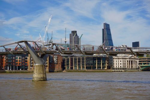 the millenium bridge london bro