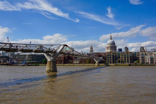 the millenium bridge london bro