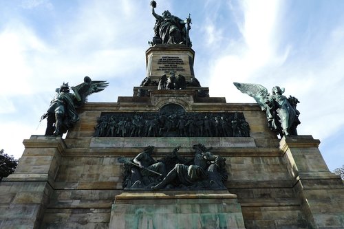the niederwalddenkmal  rüdesheim  monument