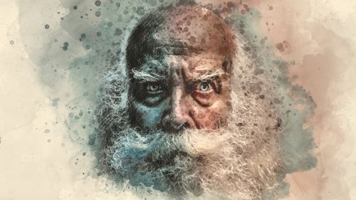 the old man beard texture
