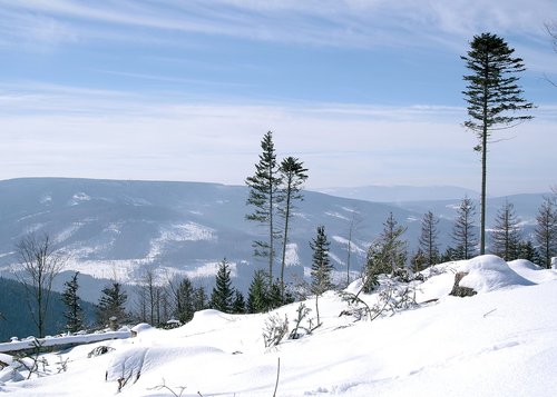 the opawskie mountains  tops  landscape