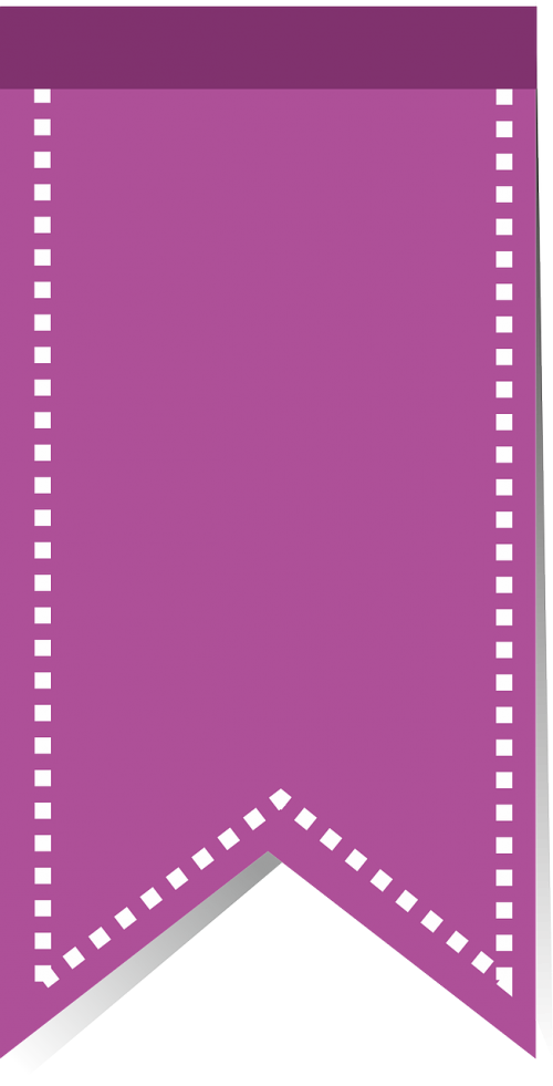 the ribbon bookmark designation of the
