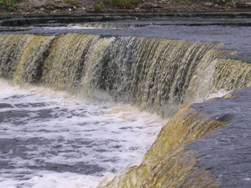 the sablino waterfall tosna nature