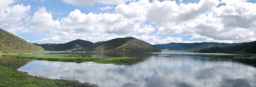 the scenery dali erhai lake
