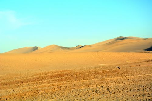 the scenery desert mingsha