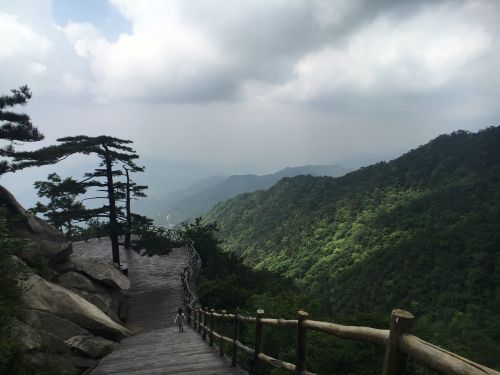 the scenery mountain cloud