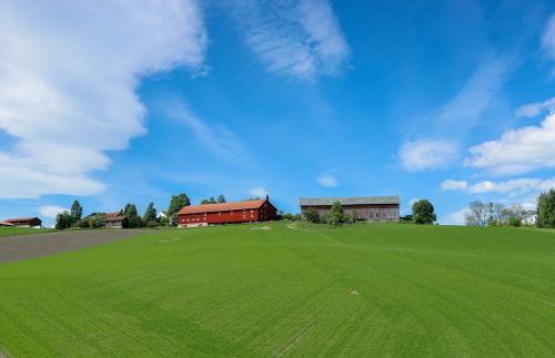 the scenery views blue sky