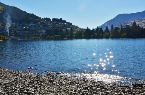 the scenery light lake