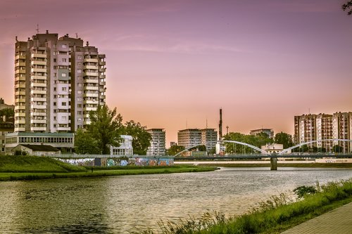 the skyscraper  high-rise building  opole