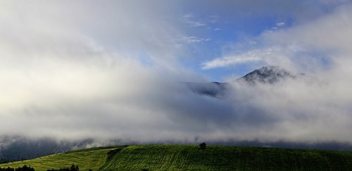 the slovak tatras  clouds  landscape