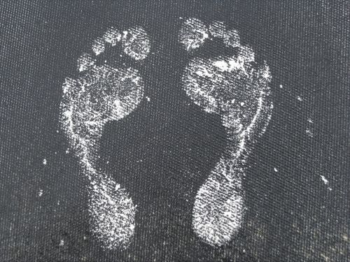 the soles of the feet footprint two