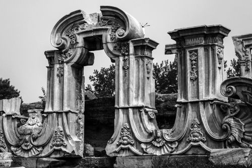 the summer palace black and white building