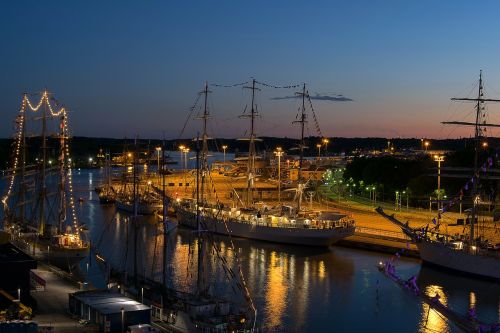 the tall ships races the baltic sea aura river