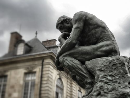 the thinker rodin paris