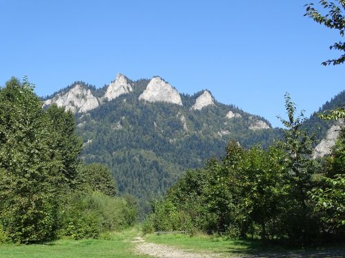 the three crowns pieniny mountains