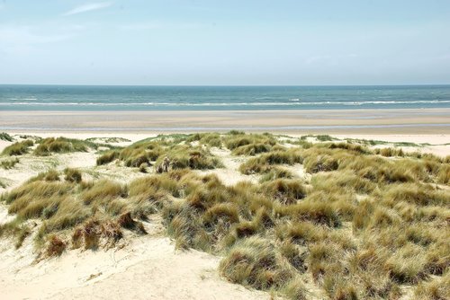 the touquet  beach  dunes