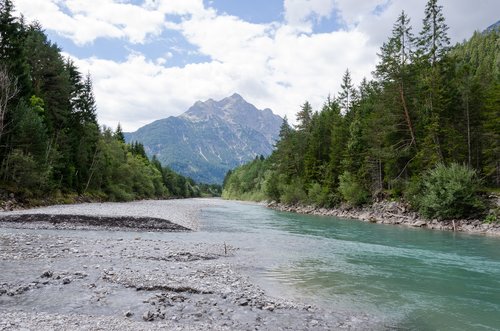 the tyrolean lech valley  austria  tyrol
