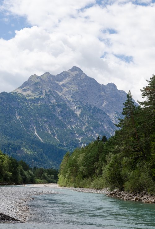the tyrolean lech valley  austria  tyrol