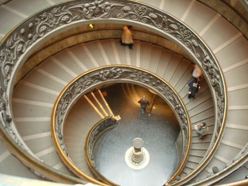 the vatican spiral stairs