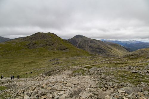 The View From And To Scafell Pike